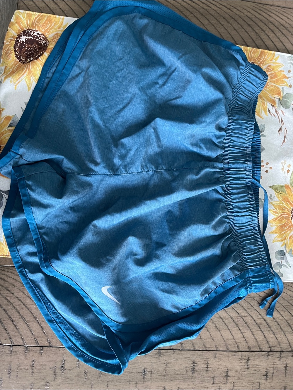 Nike Teal Blue Women's Athletic Shorts